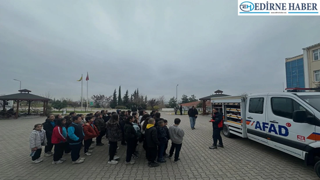 AFAD, Trakya Üniversitesi’nde afet farkındalığını artırdı