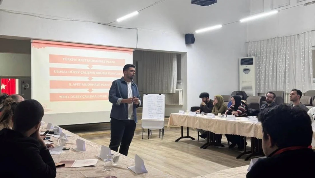 Afetlere yönelik psikososyal destek eğitimi düzenlendi