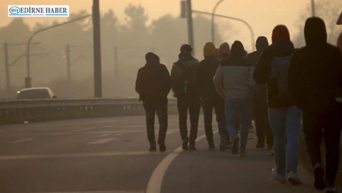 Denetimlerde 8 düzensiz göçmen yakalandı