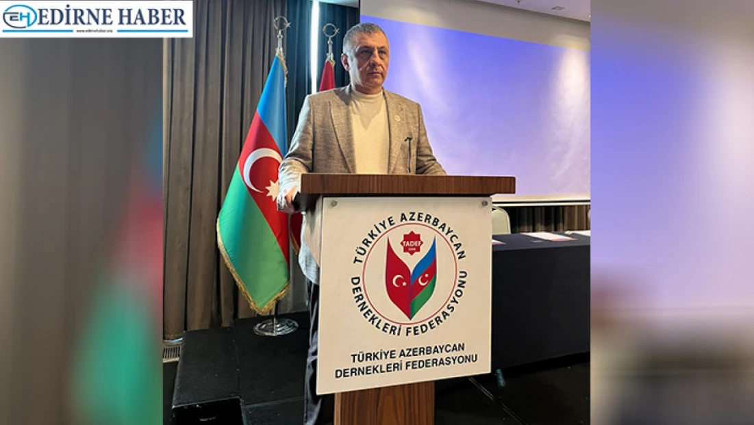 Edirne’de 8 Kasım Azerbaycan Zafer Günü Gururla Kutlandı