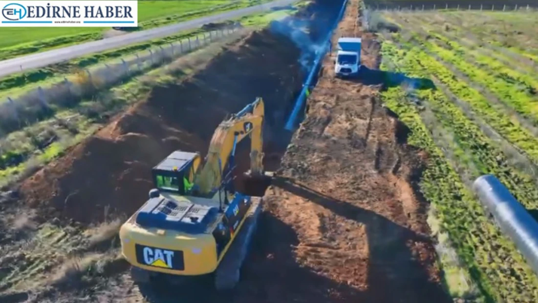 Edirne’nin içme suyu güvencesi DSİ eliyle güçleniyor