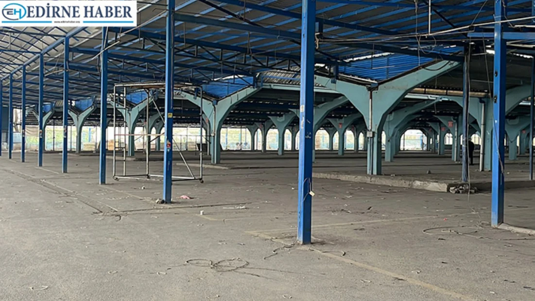 Edirne’nin simgelerinden Ulus Pazarı faaliyetine son verdi