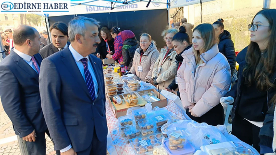 Edirneliler Gazze için tek yürek oldu