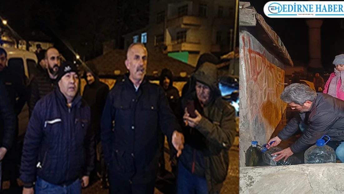 Edirnelilerden CHP’li Belediyeye sert tepki; “Yapamıyorsanız Bırakın”