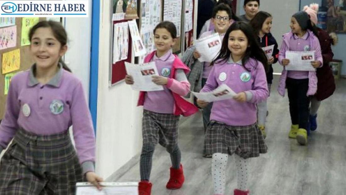 İlk dönemin sonuna gelindi, öğrenciler karne heyecanı yaşayacak