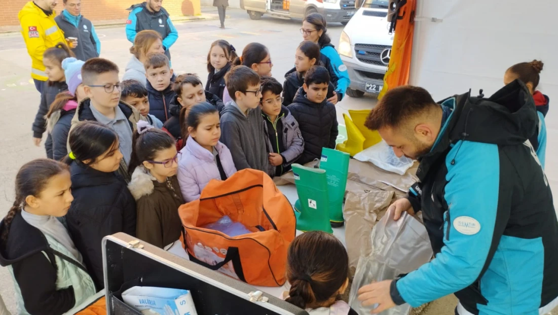 Kadripaşa İlkokulu’nda sağlık odaklı eğitim seferberliği