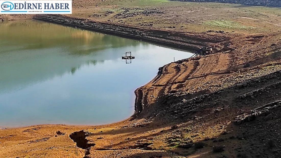 Keşan’da su krizi: Kadıköy Barajı ölü hacme düştü