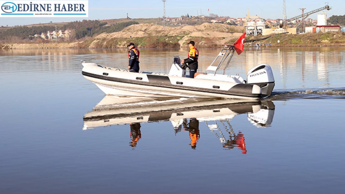 Meriç Nehri’nde jandarma güvenlik botu göreve başladı