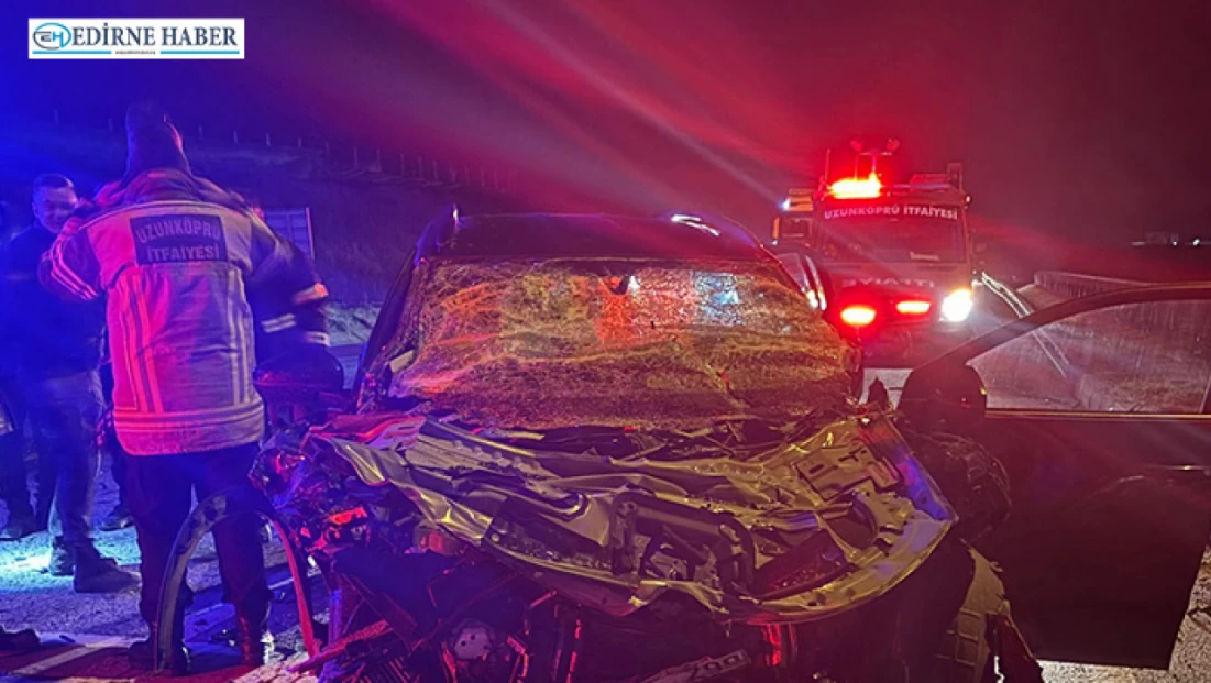 Otomobil sürücüsü hayatını kaybetti