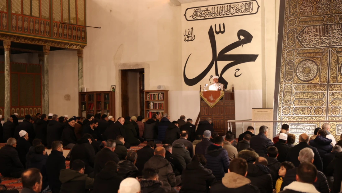 Regaip Kandili dolayısıyla programlar düzenlendi