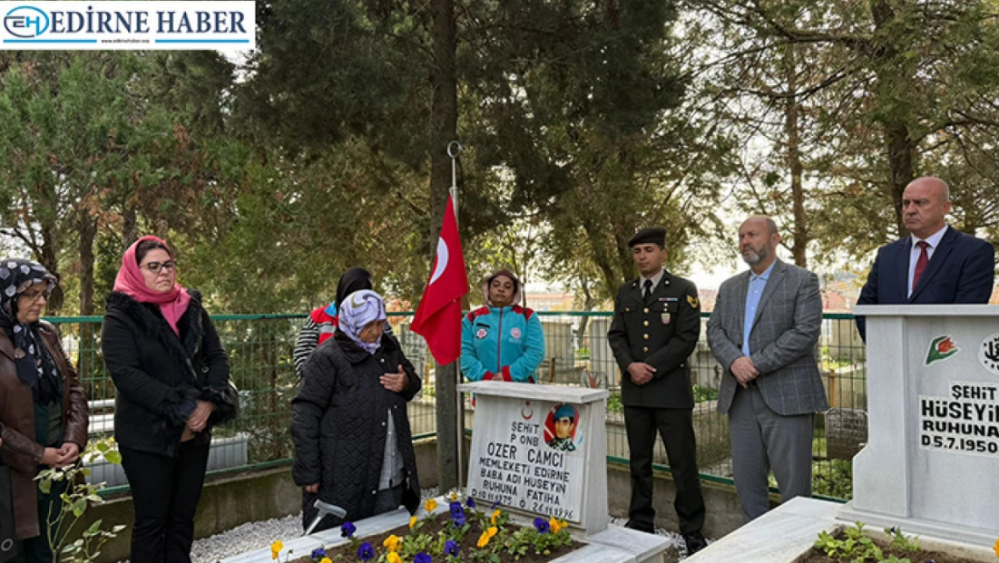 Şehit Özer Camcı vefatının 29'uncu yılında unutulmadı
