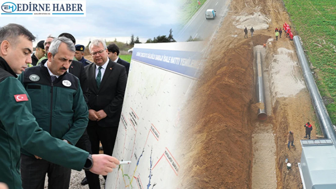 Sezer, “8 milyon metreküp suyu arıtma tesisine ve oradan şebekeye güvenli biçimde aktarmak”