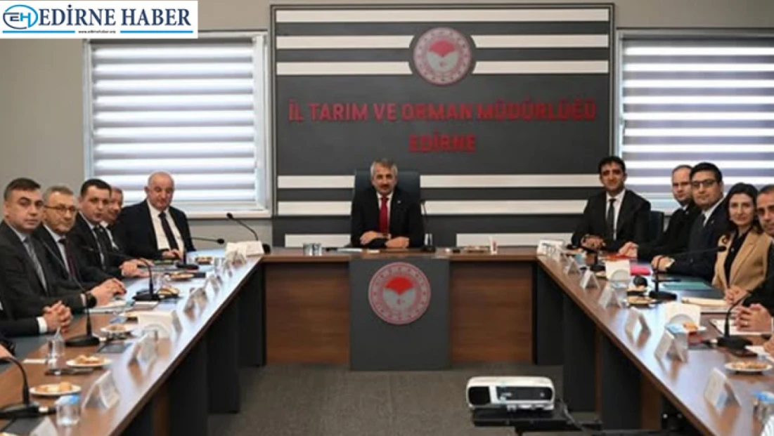 Tarımsal Kuraklık Kriz Merkezi Toplantısı yapıldı