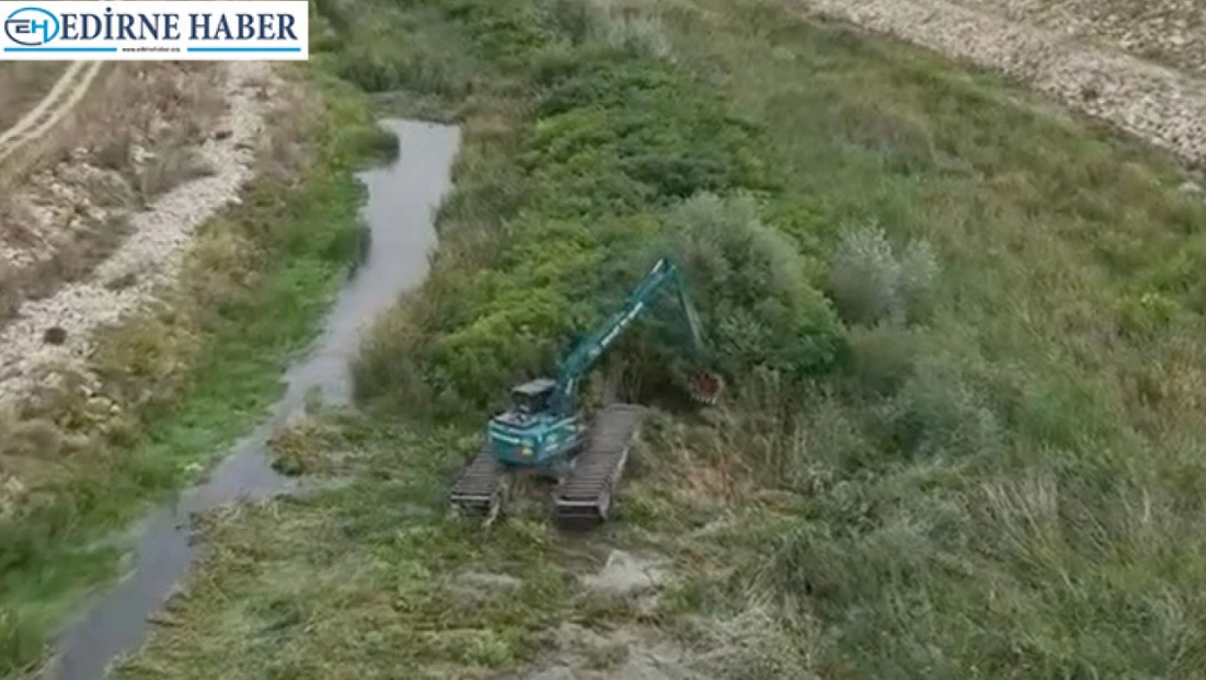 Taşkınlara karşı kritik kanalda temizlik seferberliği