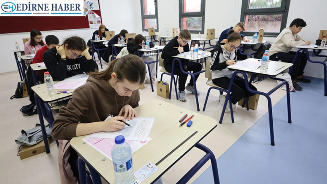 TED Edirne’de 400 öğrenci burs için ter döktü