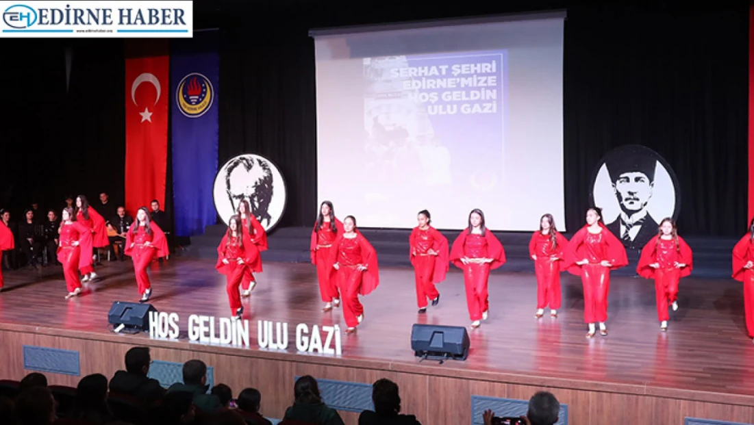 TED Edirne Koleji'nden 95'inci yıla coşku dolu kutlama