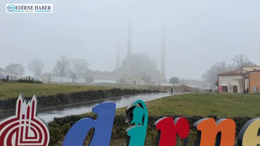 Trakya'da sisli hava etkili oluyor