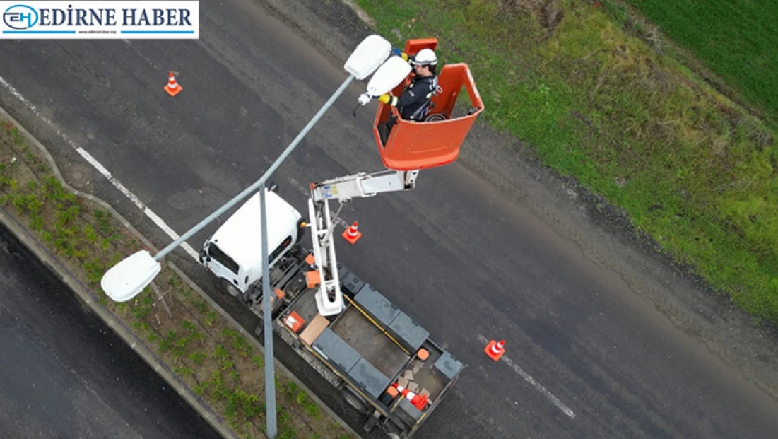 TREDAŞ’tan Trakya’da LED aydınlatma dönüşümü