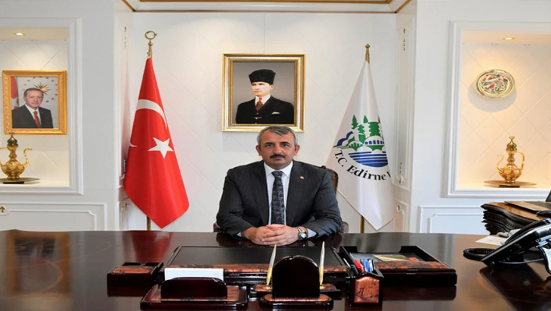 Vali Yunus Sezer’den Atatürk’ün Edirne’ye gelişinin 95. yılı mesajı