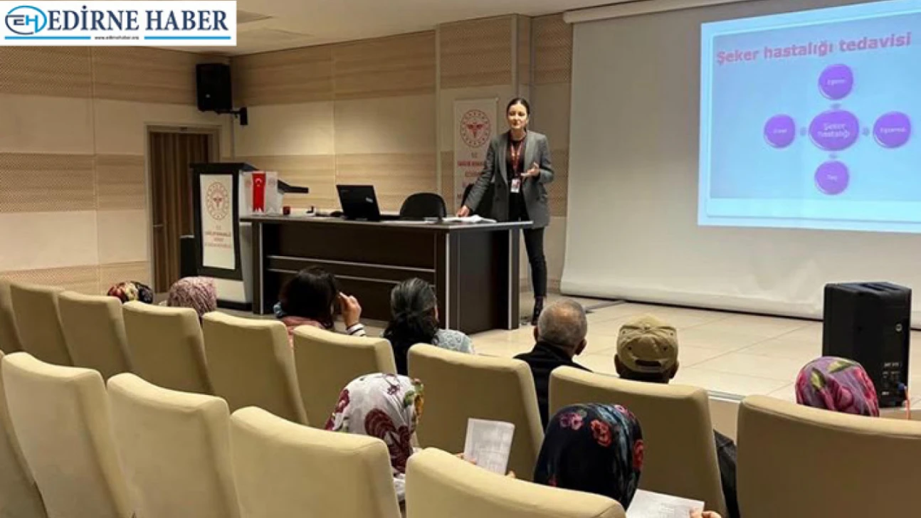 Edirne'de Diyabet Okulu başarıyla tamamlandı