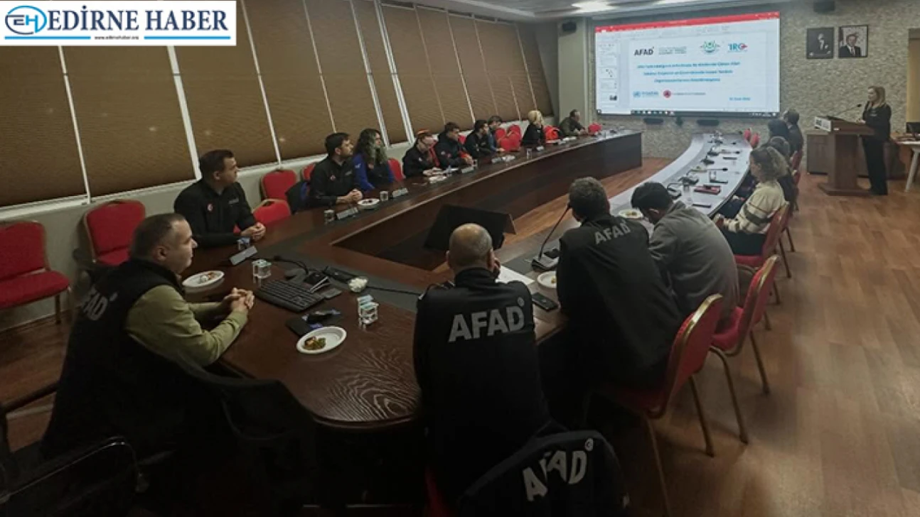 Rehberlere afet anlarında doğru müdahale eğitimi