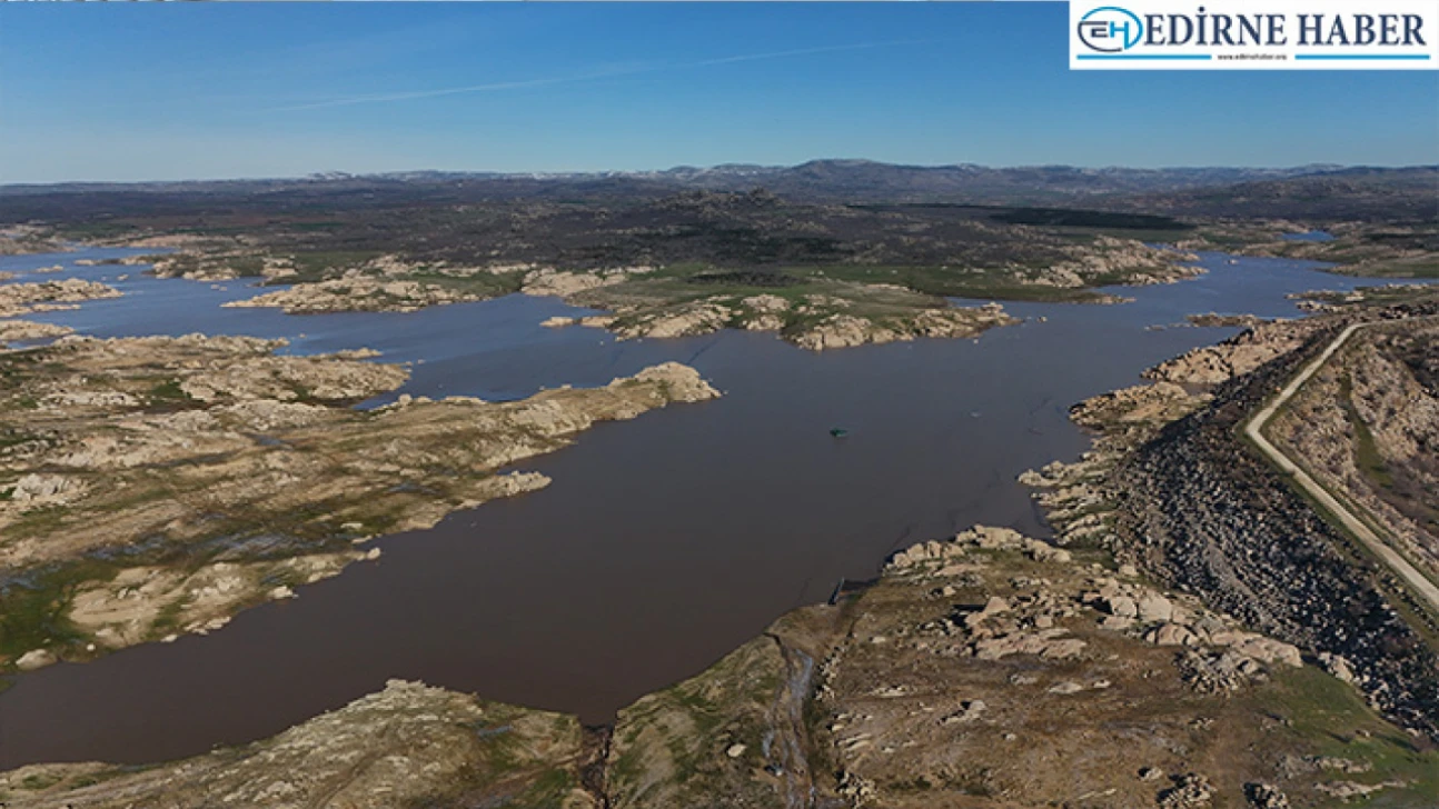 Yağışlar Trakya'daki barajlara can suyu oldu