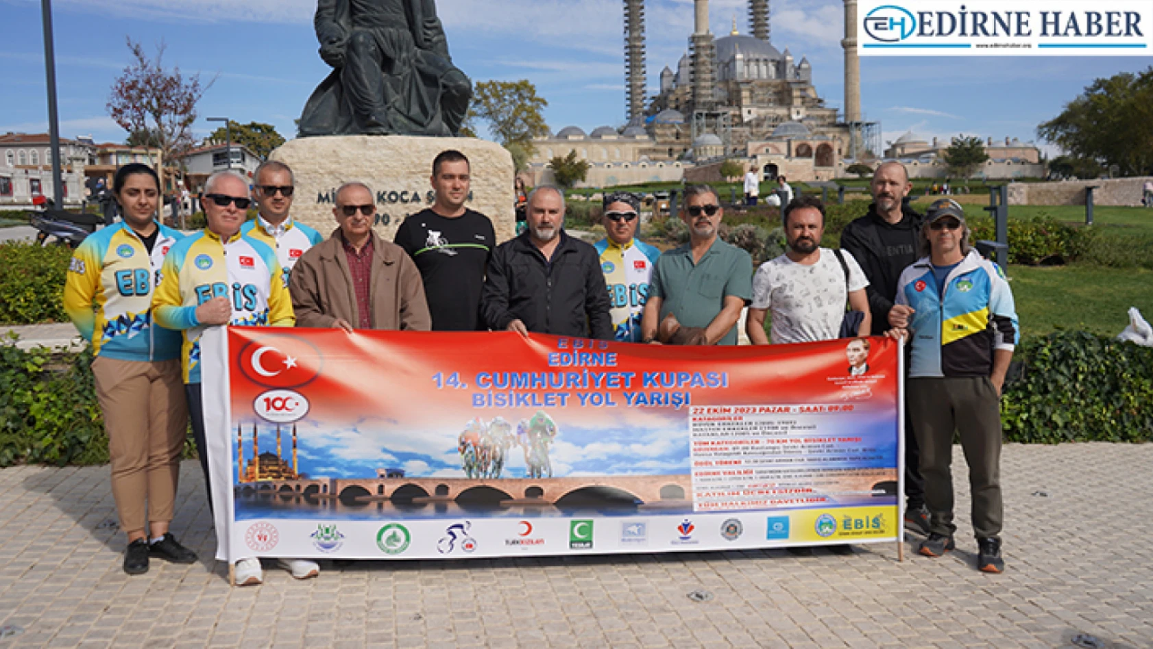 14. Cumhuriyet Kupası Bisiklet Yol Yarışı'na EFOD'dan destek