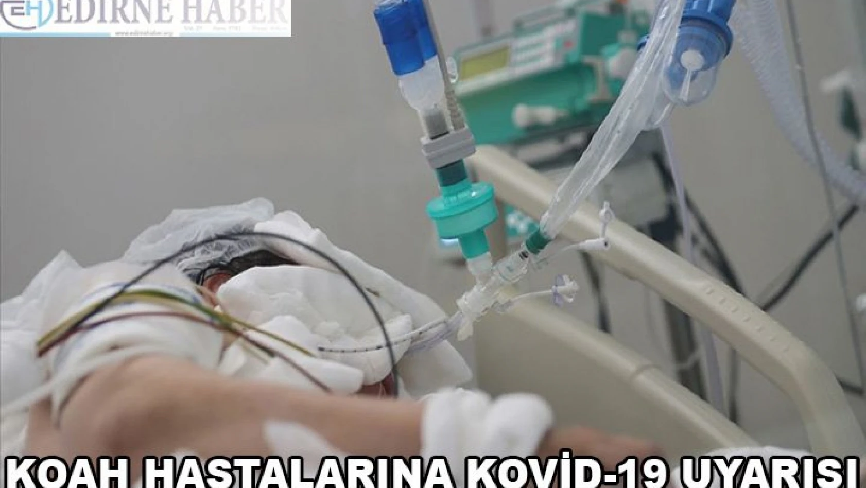 KOAH hastalarına Kovid-19 uyarısı