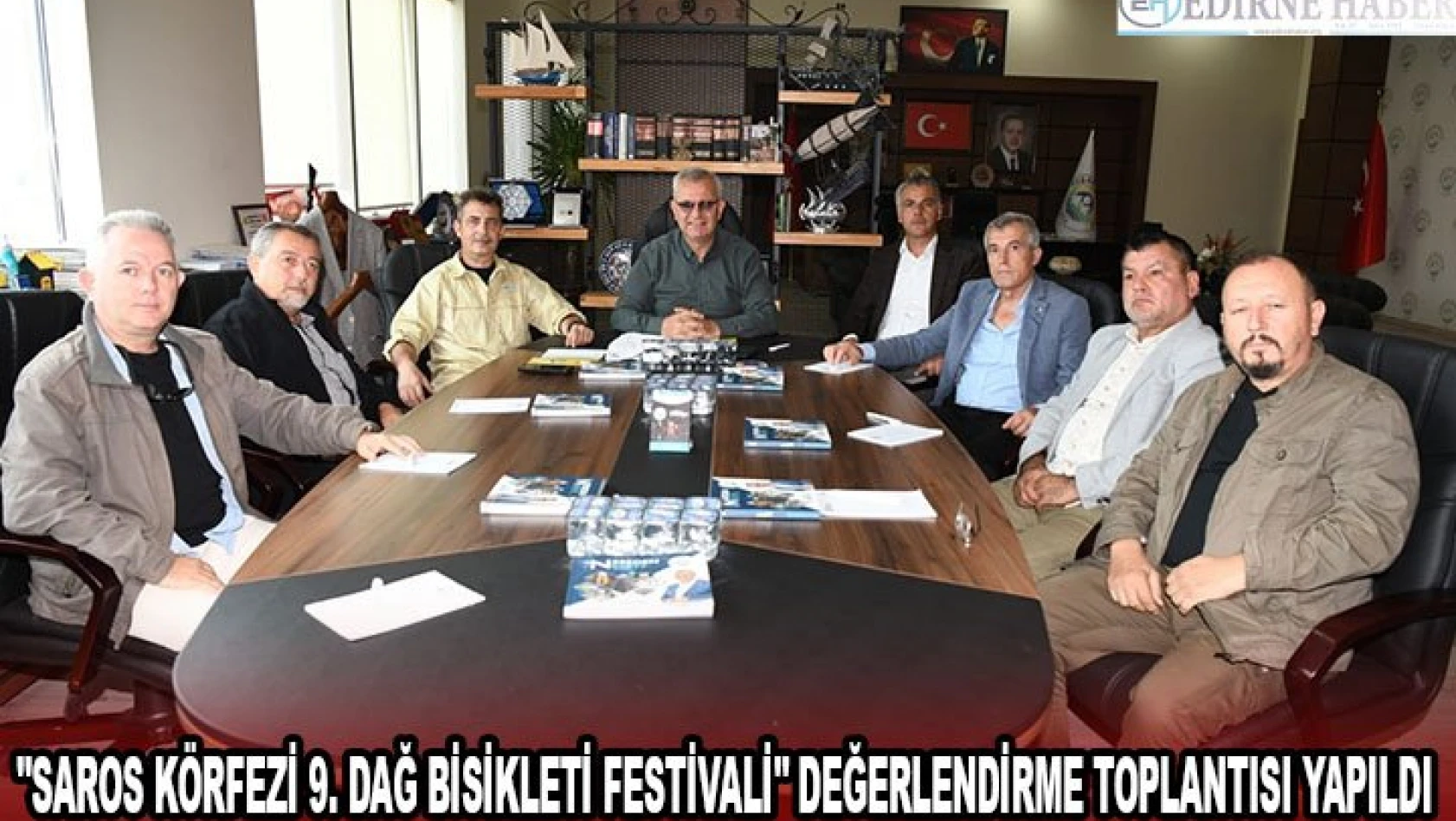 'Saros Körfezi 9. Dağ Bisikleti Festivali' değerlendirme toplantısı yapıldı