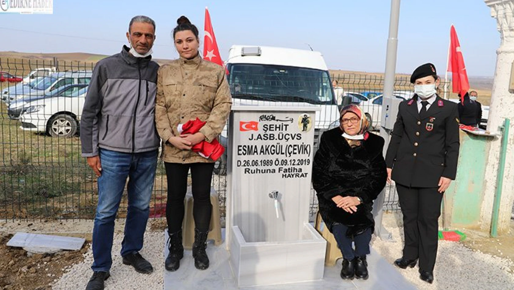 'Şehit Esma Akgül Çevik Çeşmesi' törenle açıldı