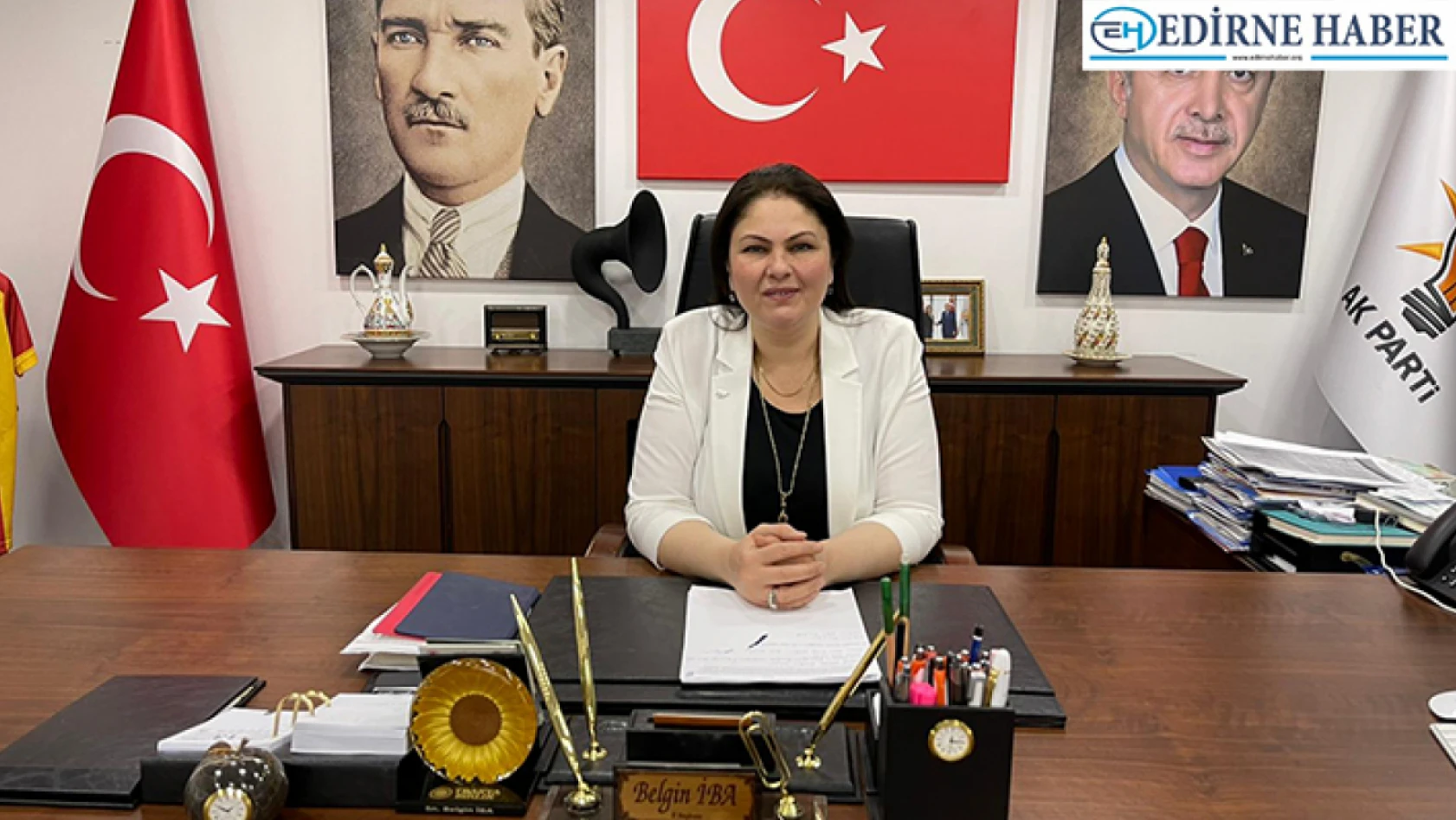Başkan İba, Edirnelilerin ve tüm İslam Aleminin kandilini kutladı
