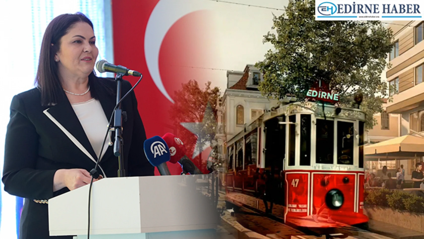 Cumhur İttifakı Edirne Belediye Başkan Adayı Belgin İba, Projelerini Tanıttı