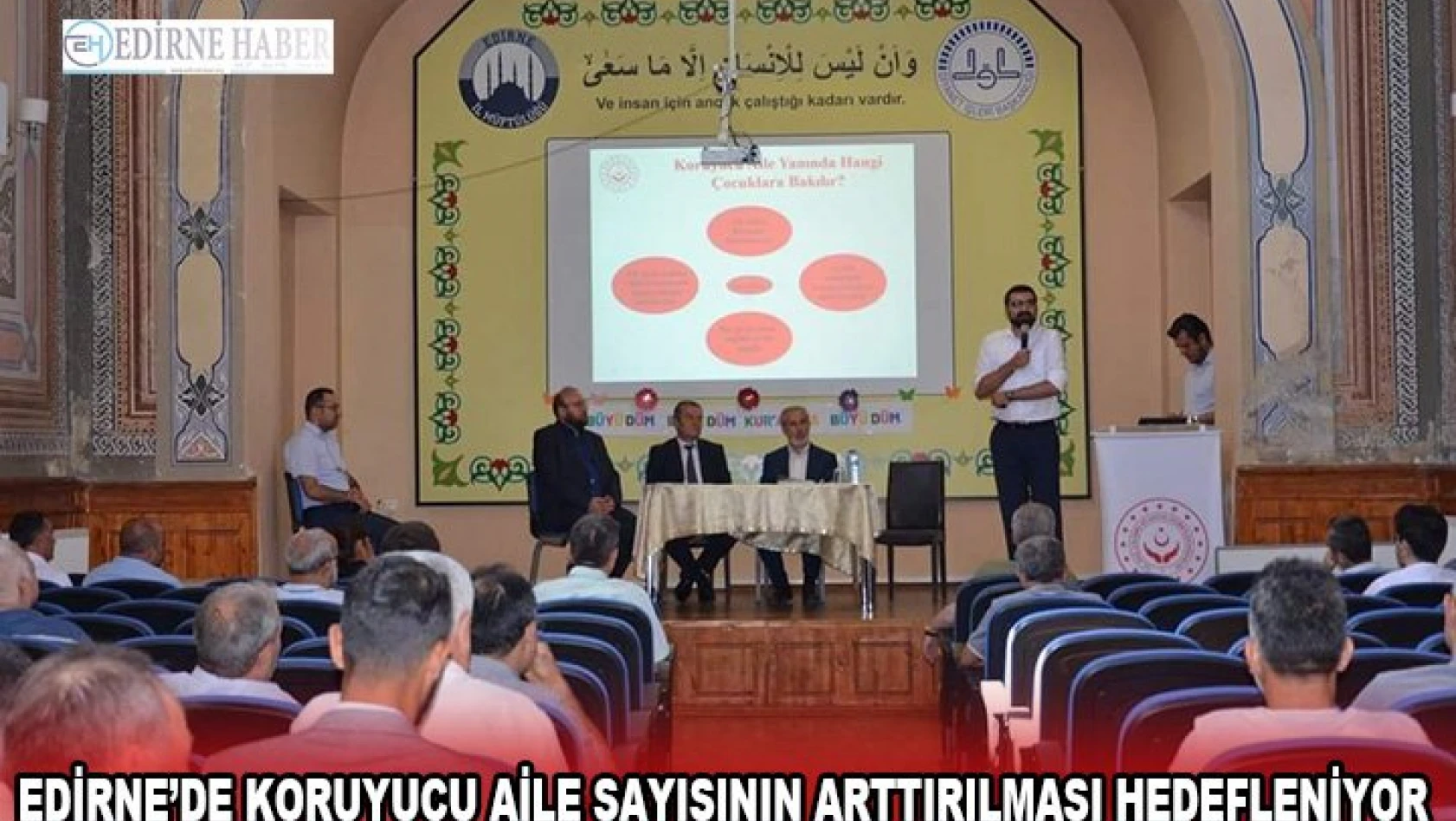 Edirne'de koruyucu aile sayısının arttırılması hedefleniyor