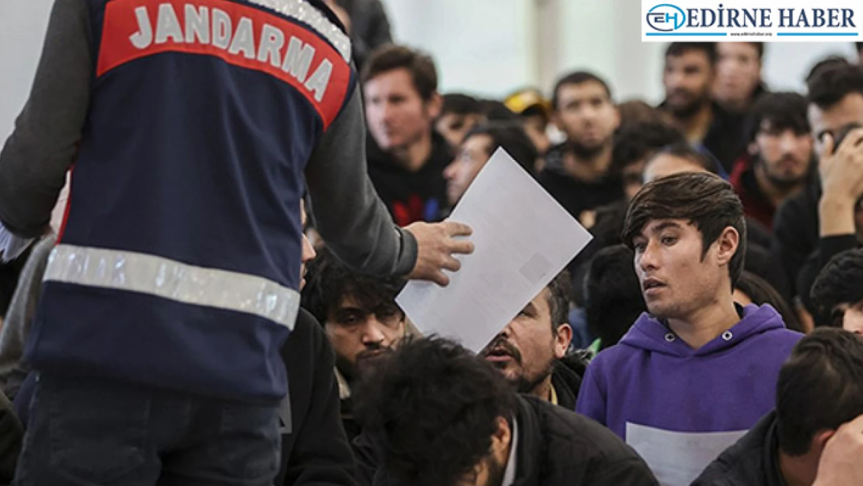  Edirne'de 18 organizatör ve 468 göçmen yakalandı
