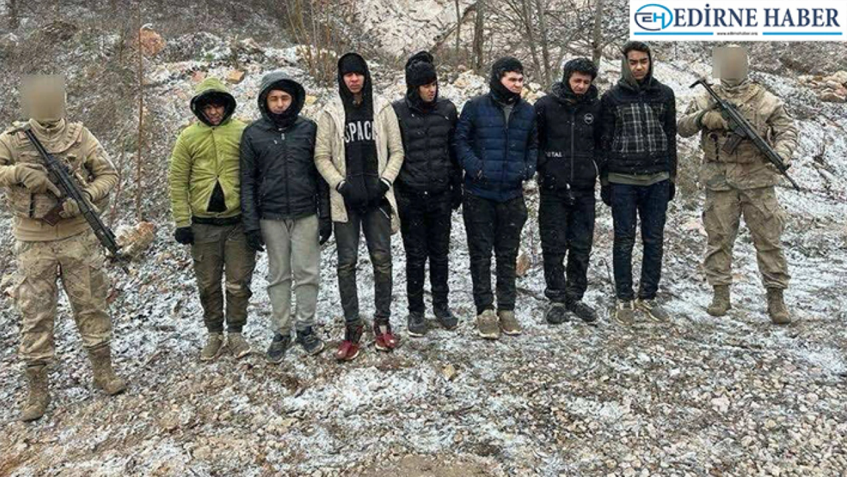 Edirne'de 3 organizatör ve 169 düzensiz göçmen yakalandı