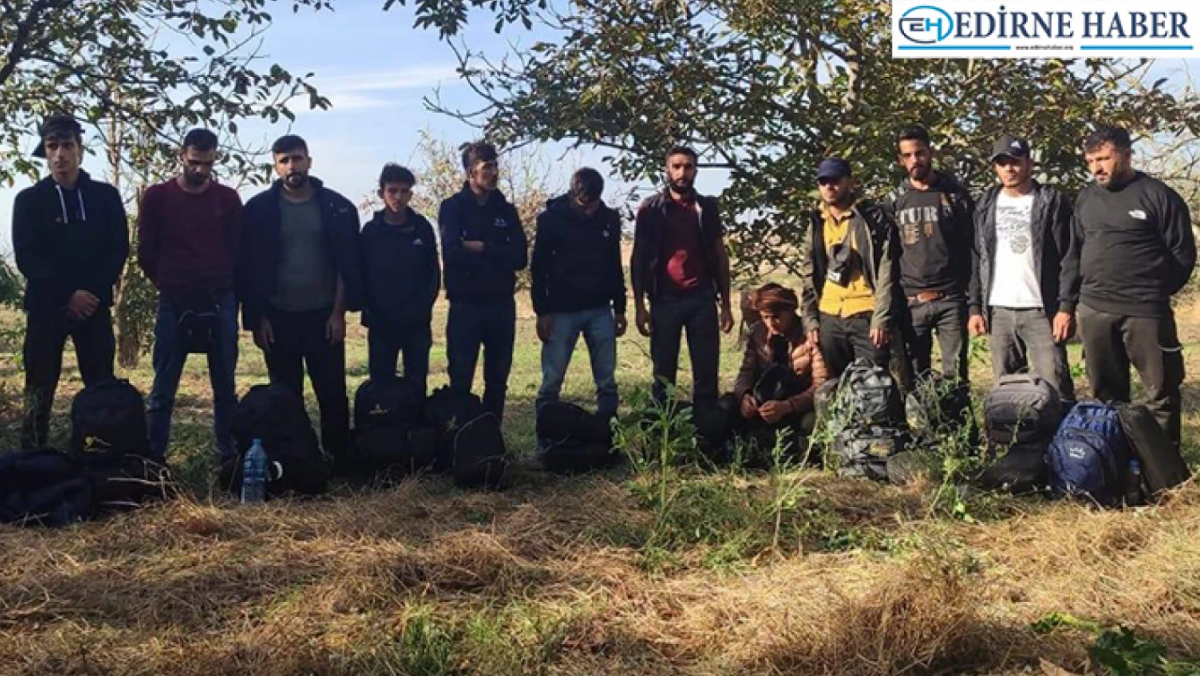Edirne'de 35 organizatör ve 1209 göçmen yakalandı