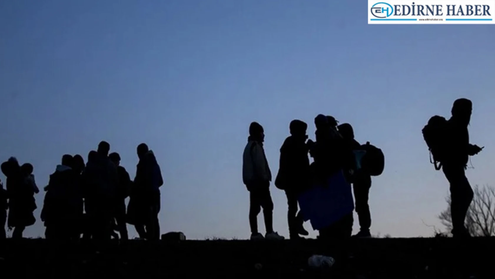Edirne'de 38 düzensiz göçmen yakalandı