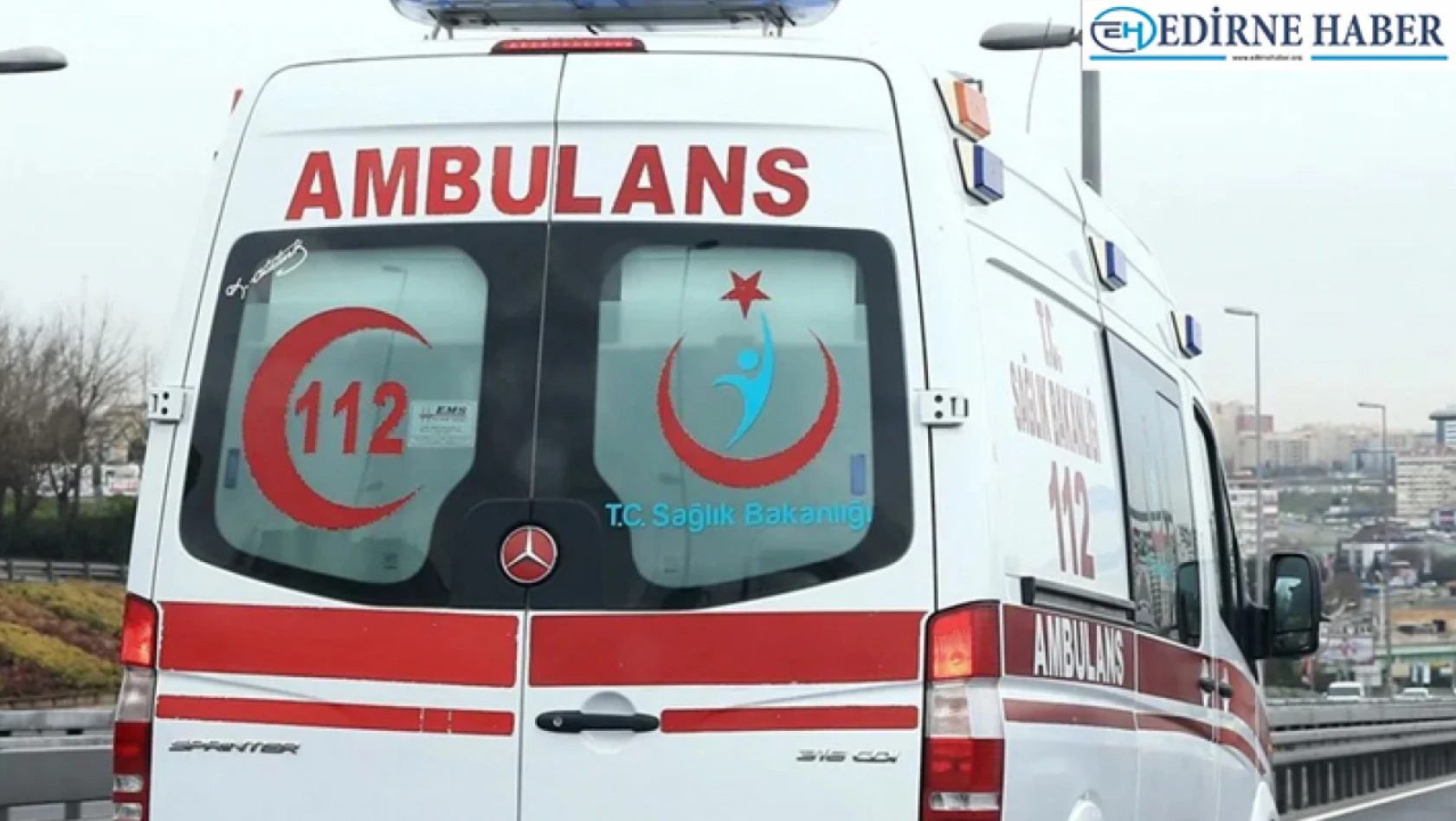 Edirne'de 5'inci kattan düşen kadın öldü