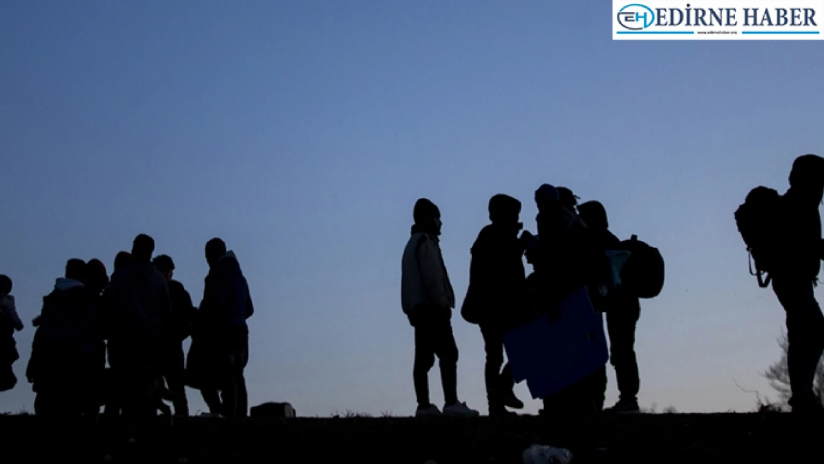Edirne'de 55 düzensiz göçmen yakalandı