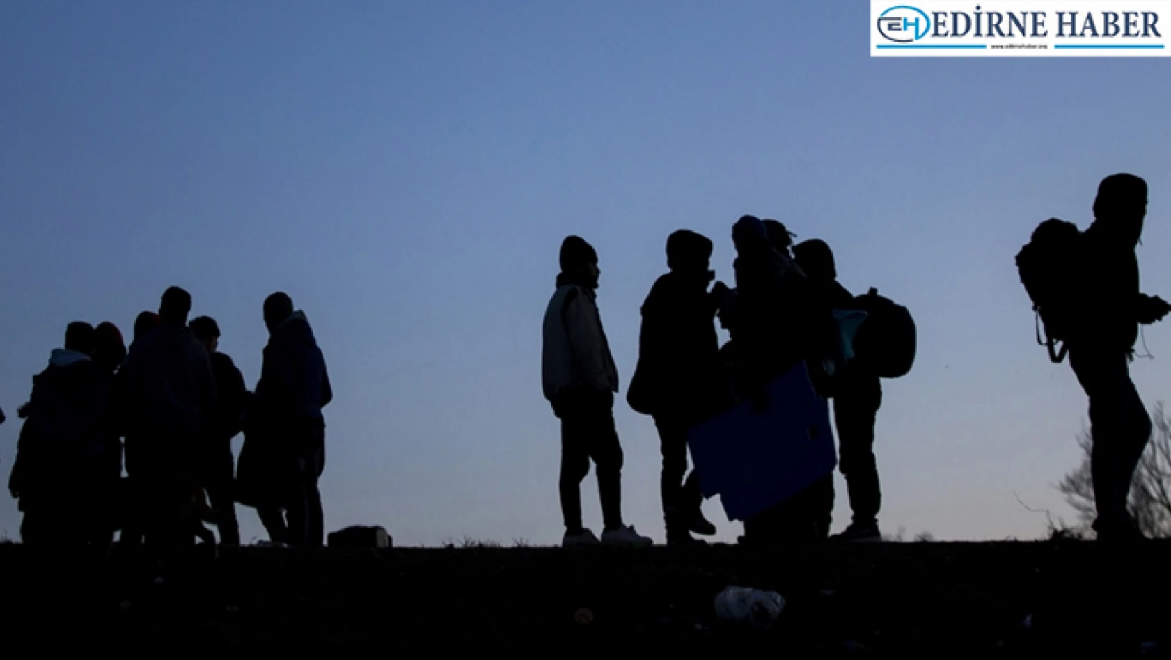 Edirne'de 63 düzensiz göçmen yakalandı