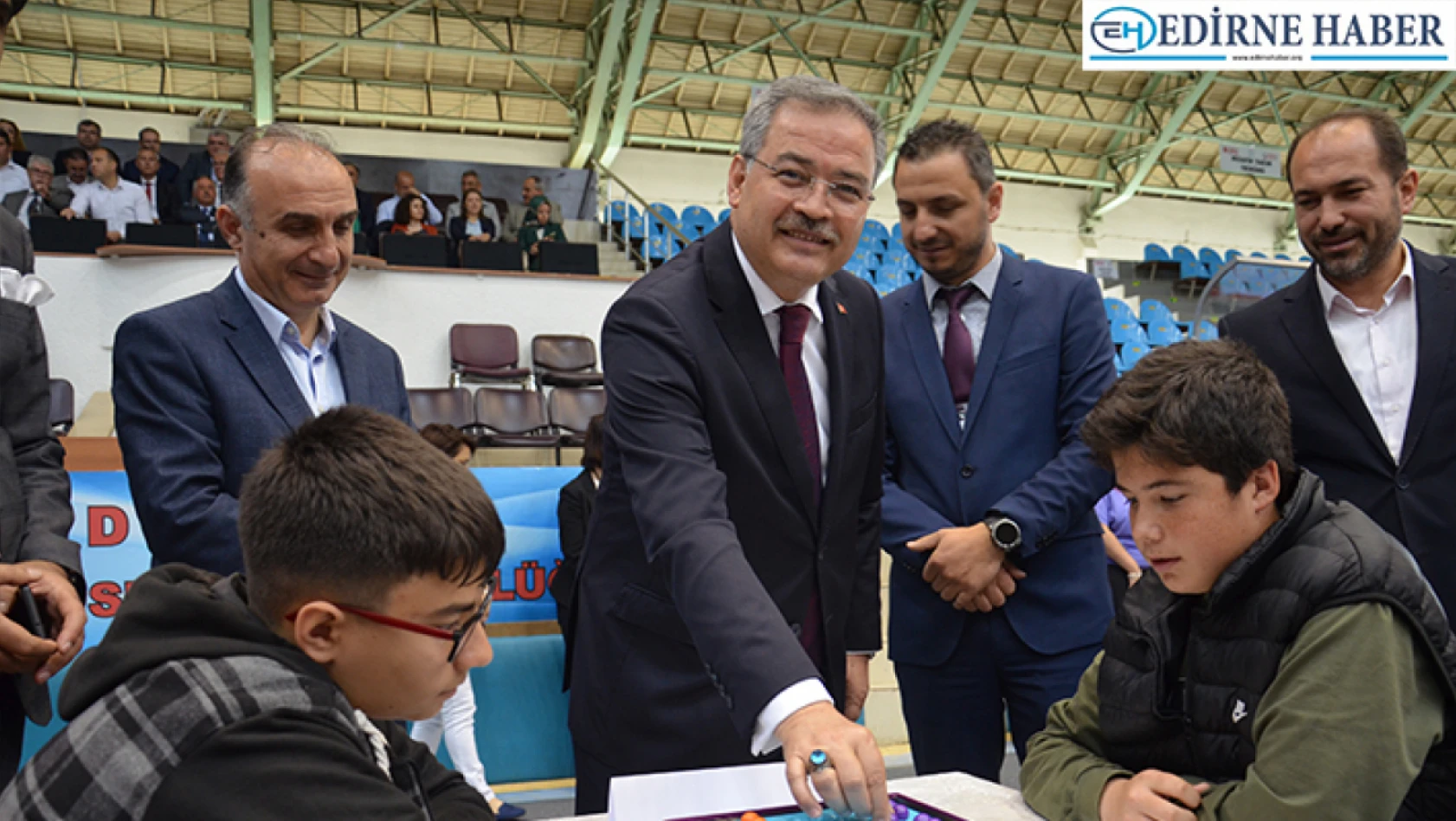Edirne'de 'Akıl ve Zeka Oyunları' final müsabakaları gerçekleştirildi