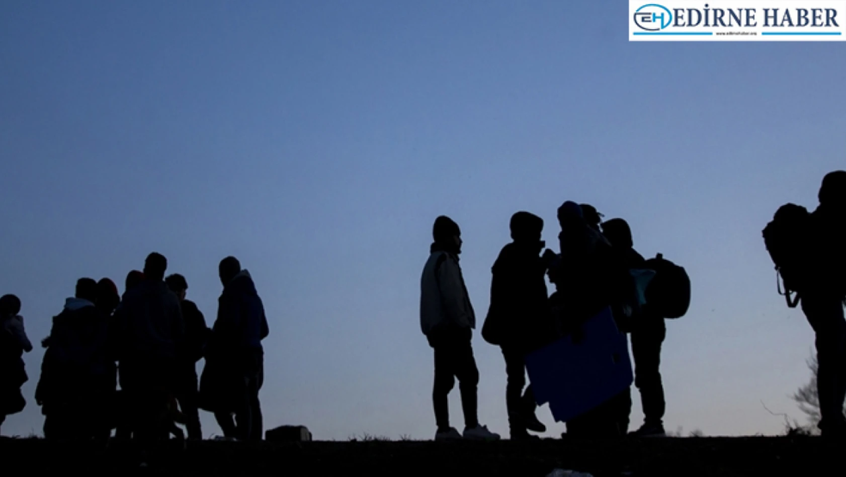 Edirne'de bir ayda 489 düzensiz göçmen yakalandı