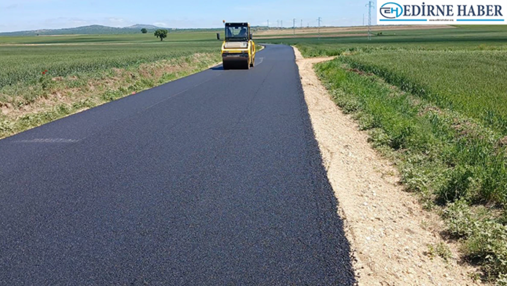 Edirne'de bu yıl 200 kilometrelik köy yolu asfaltlanacak