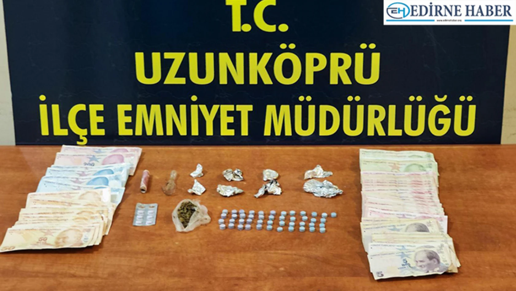 Edirne'de evinde uyuşturucu bulunan şüpheli tutuklandı