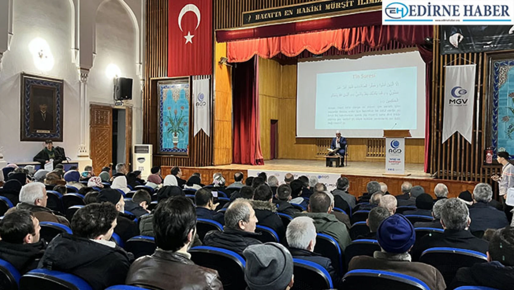 Edirne'de 'Mekke'nin Fethi' programı düzenlendi