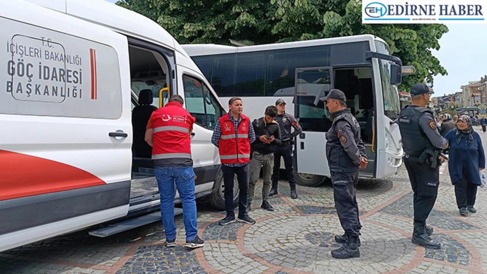 Edirne'de Mobil Göç Noktası Aracı Hizmete Başladı