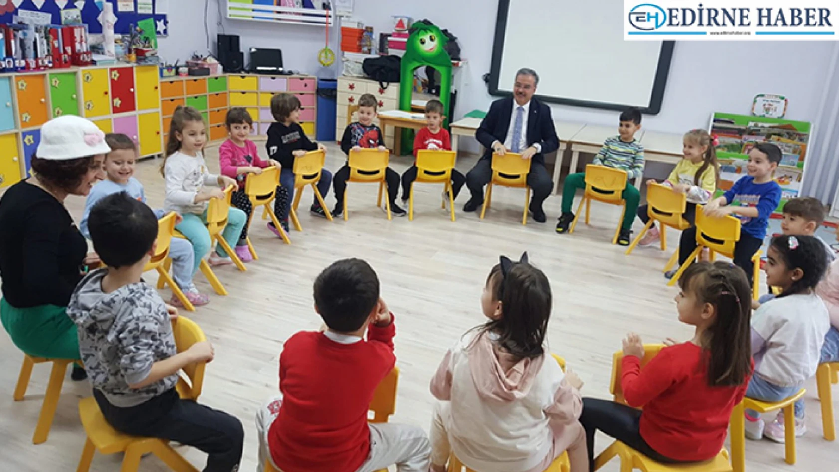 Edirne'de okul öncesi okullaşma oranı hızla artıyor