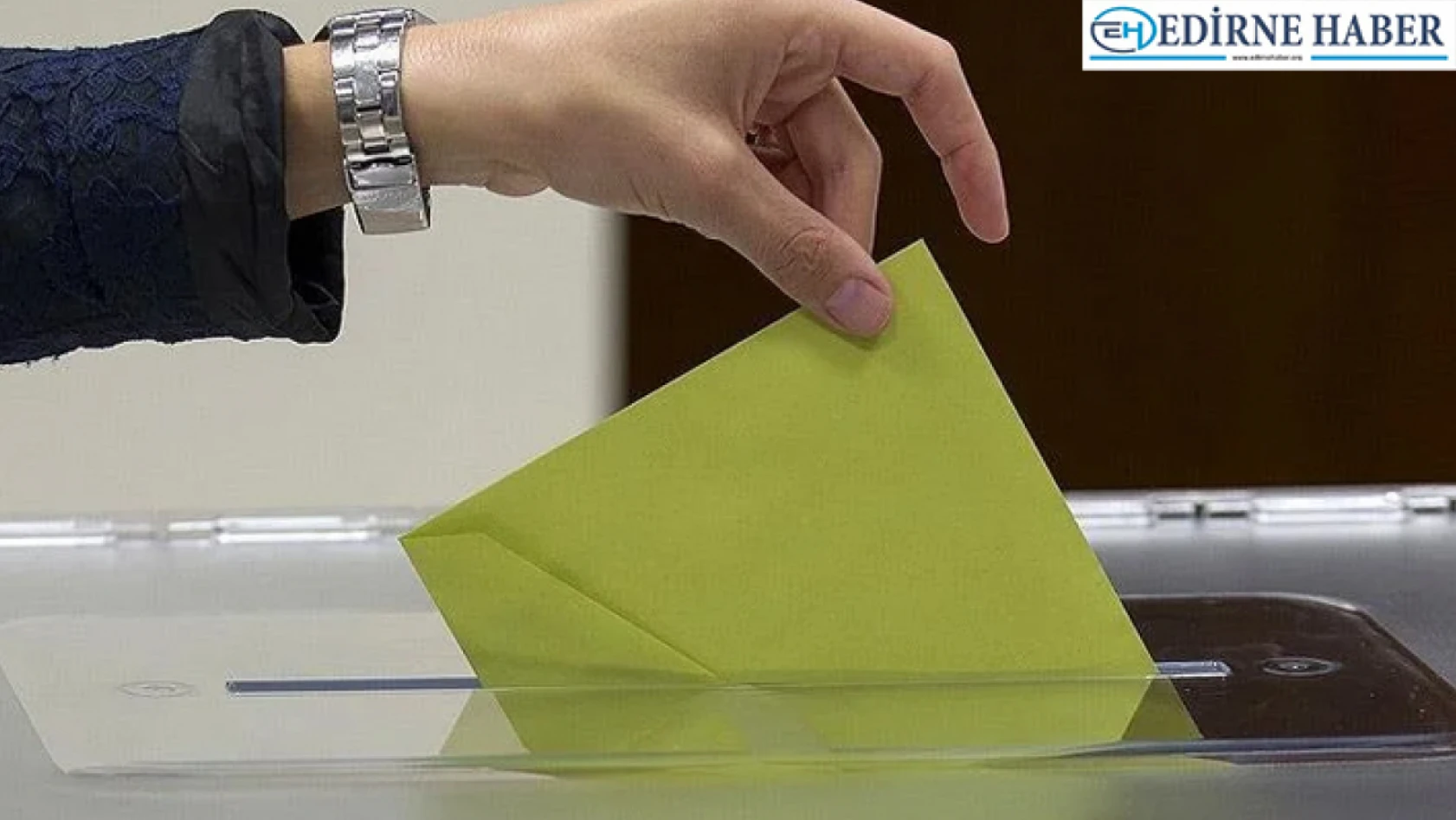 Edirne'de oy kullanacak seçmen sayısı belli oldu