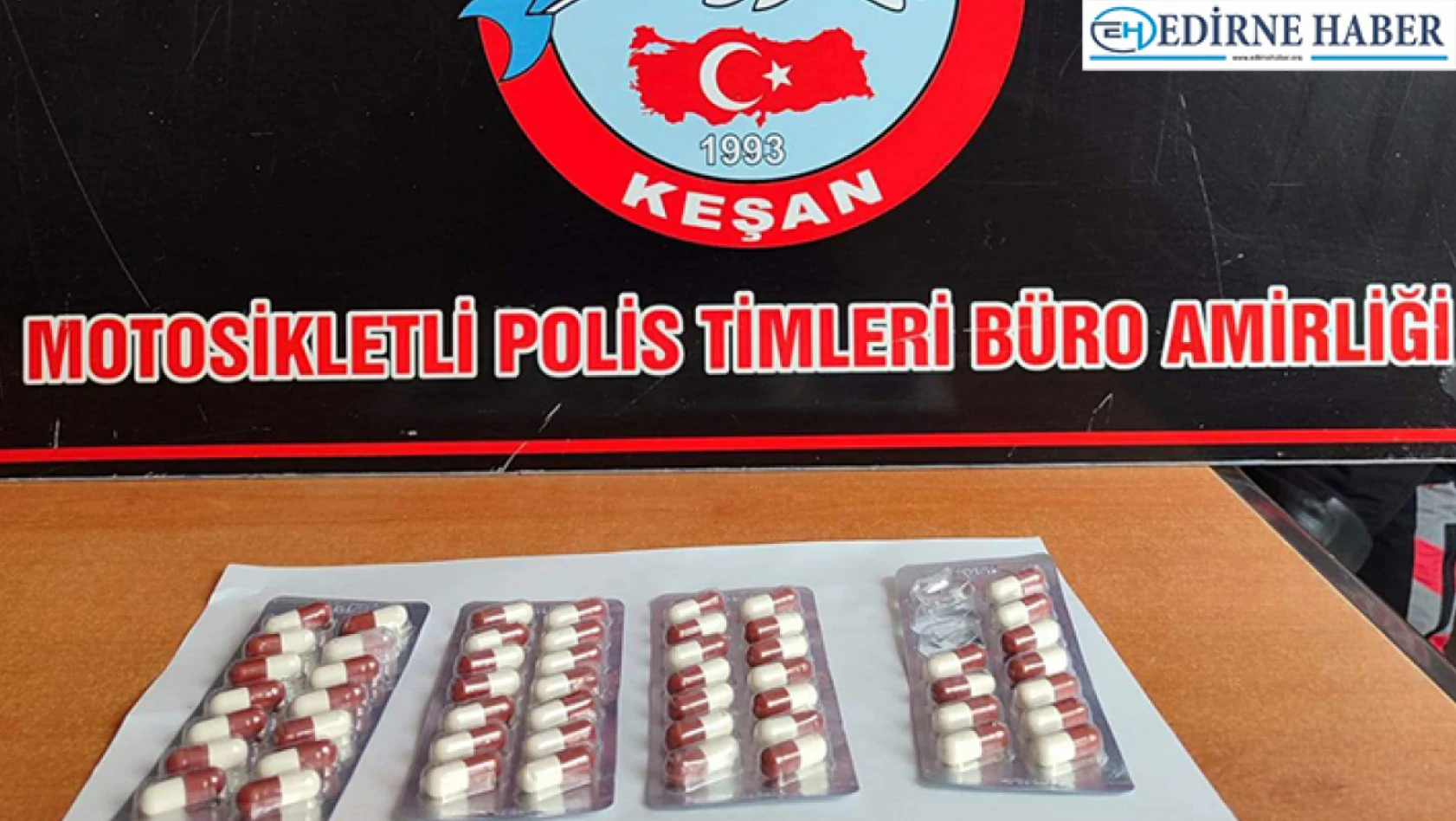 Edirne'de uyuşturucuyla yakalanan 2 şüpheli gözaltına alındı