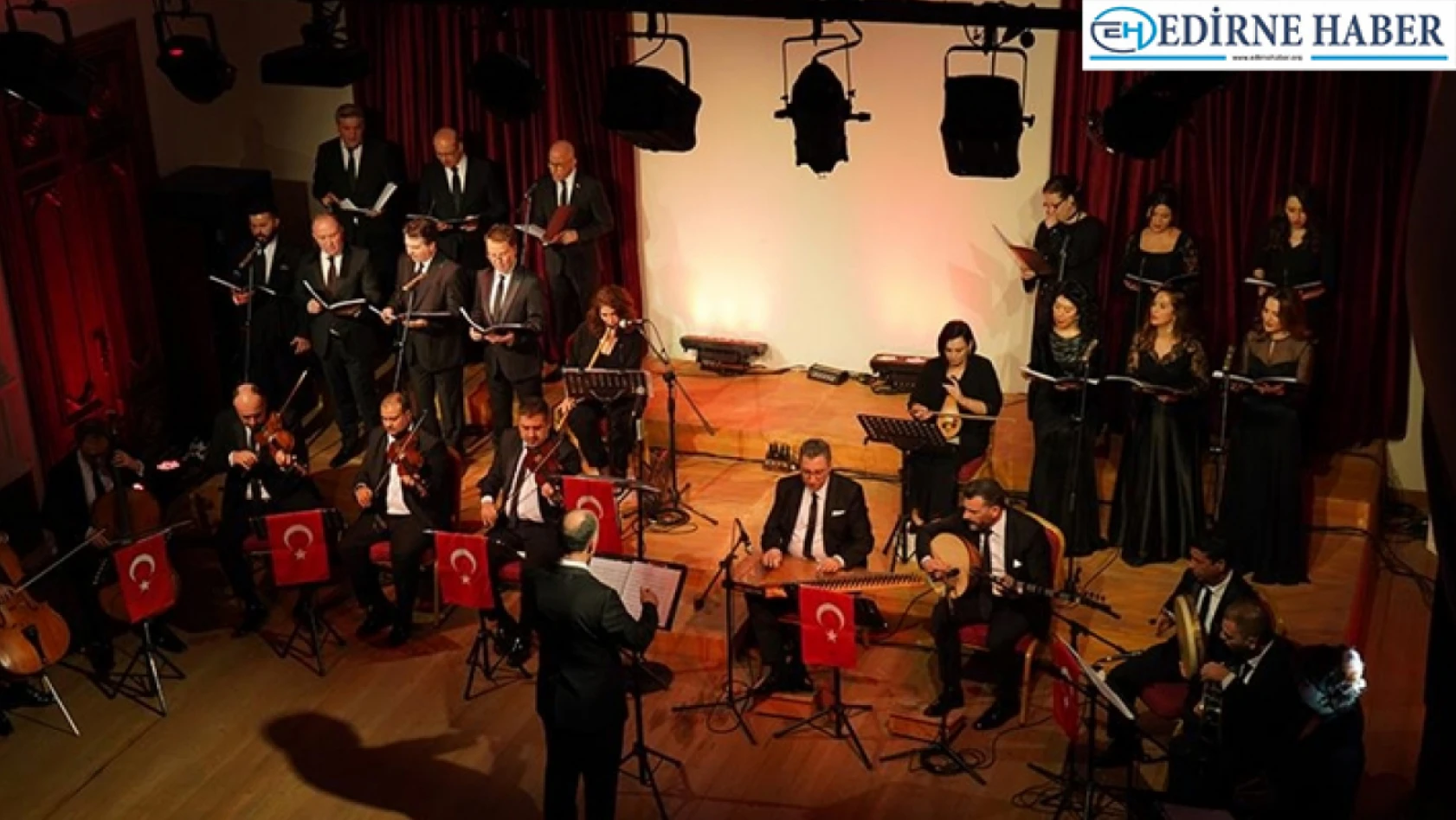 Edirne Devlet Türk Müziği ve Rumeli Müzikleri Topluluğunca halk konseri verilecek